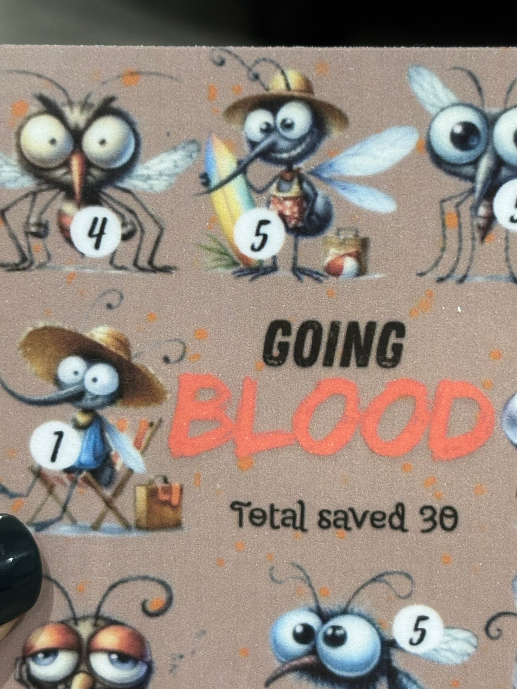 Going blood