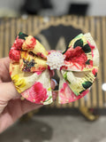 Roses bow binder clip