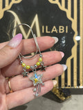 Diamond shooting star (yellow)