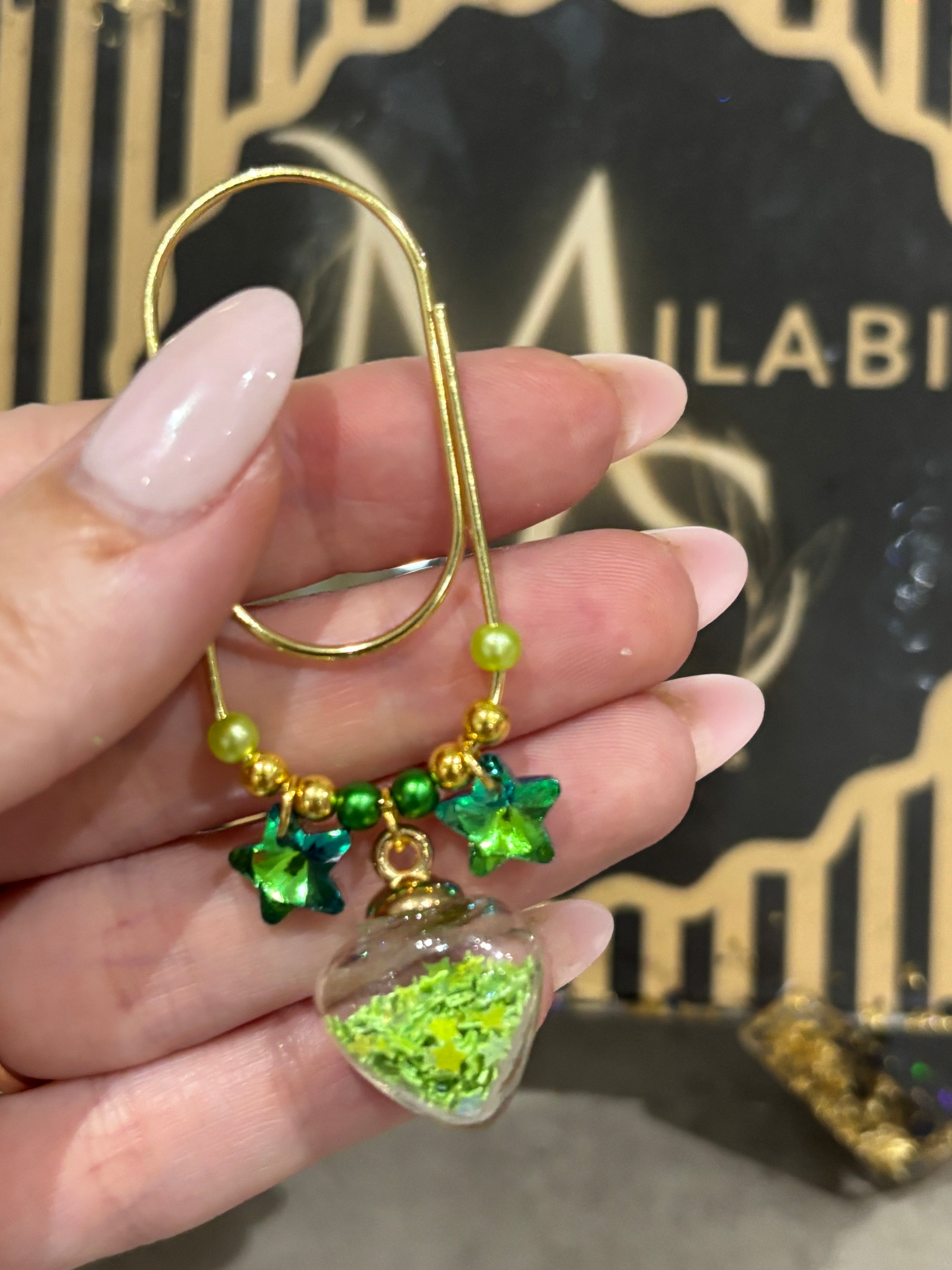 Starry heart (green)