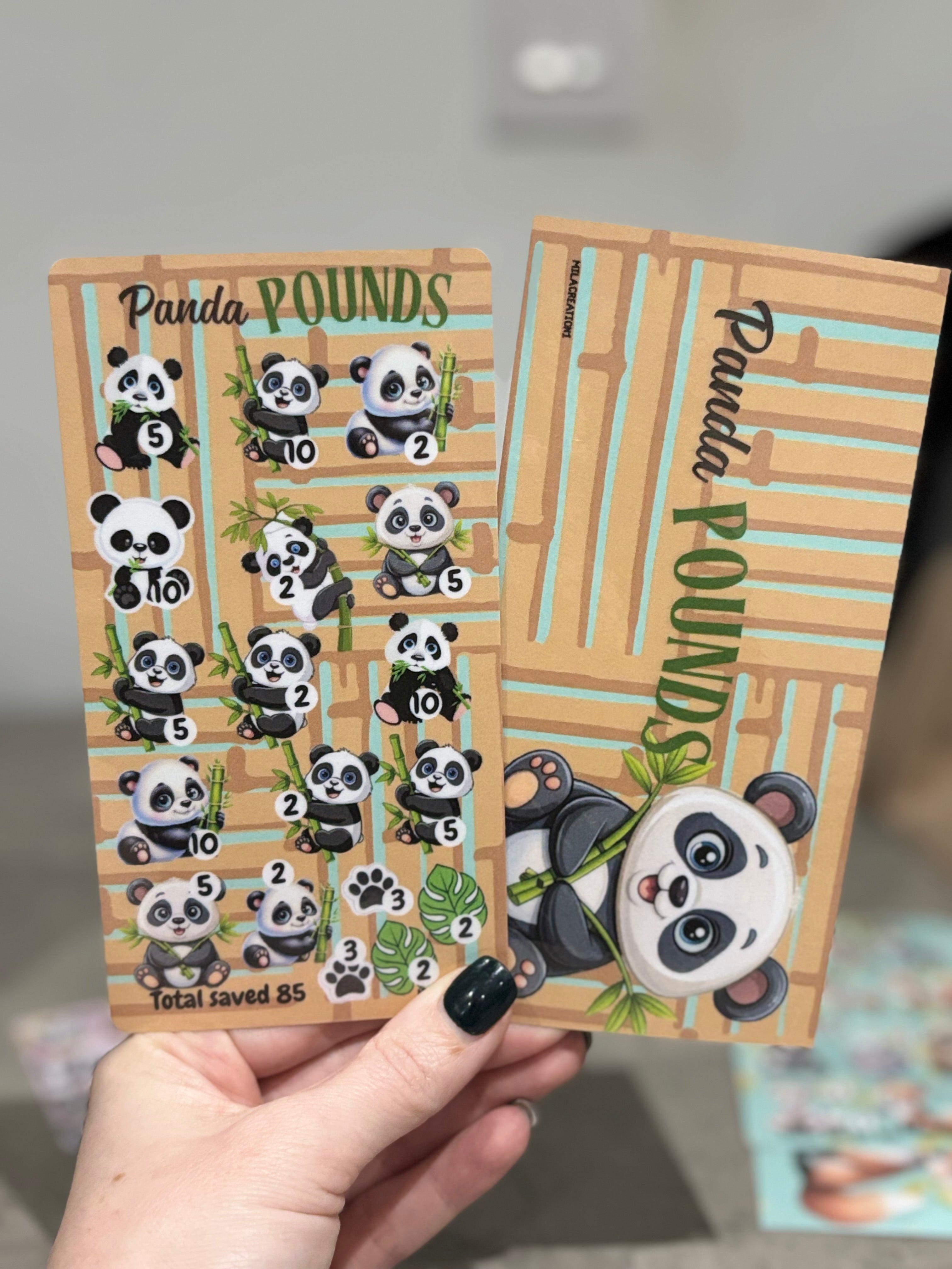 Panda pounds
