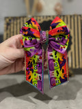 Halloween candy binder bow clip