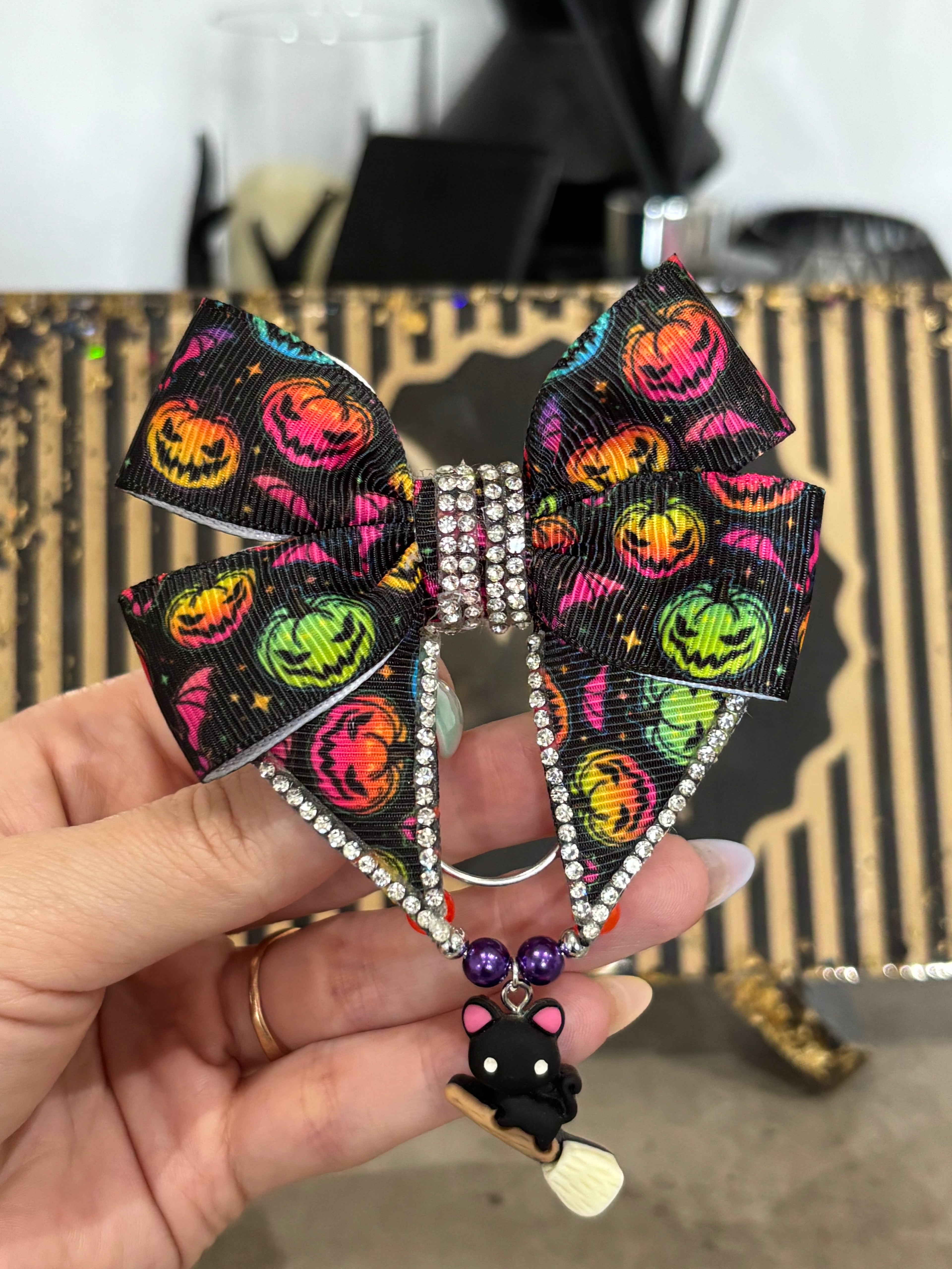 Halloween bow (cat)