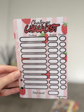 Challenge checklist