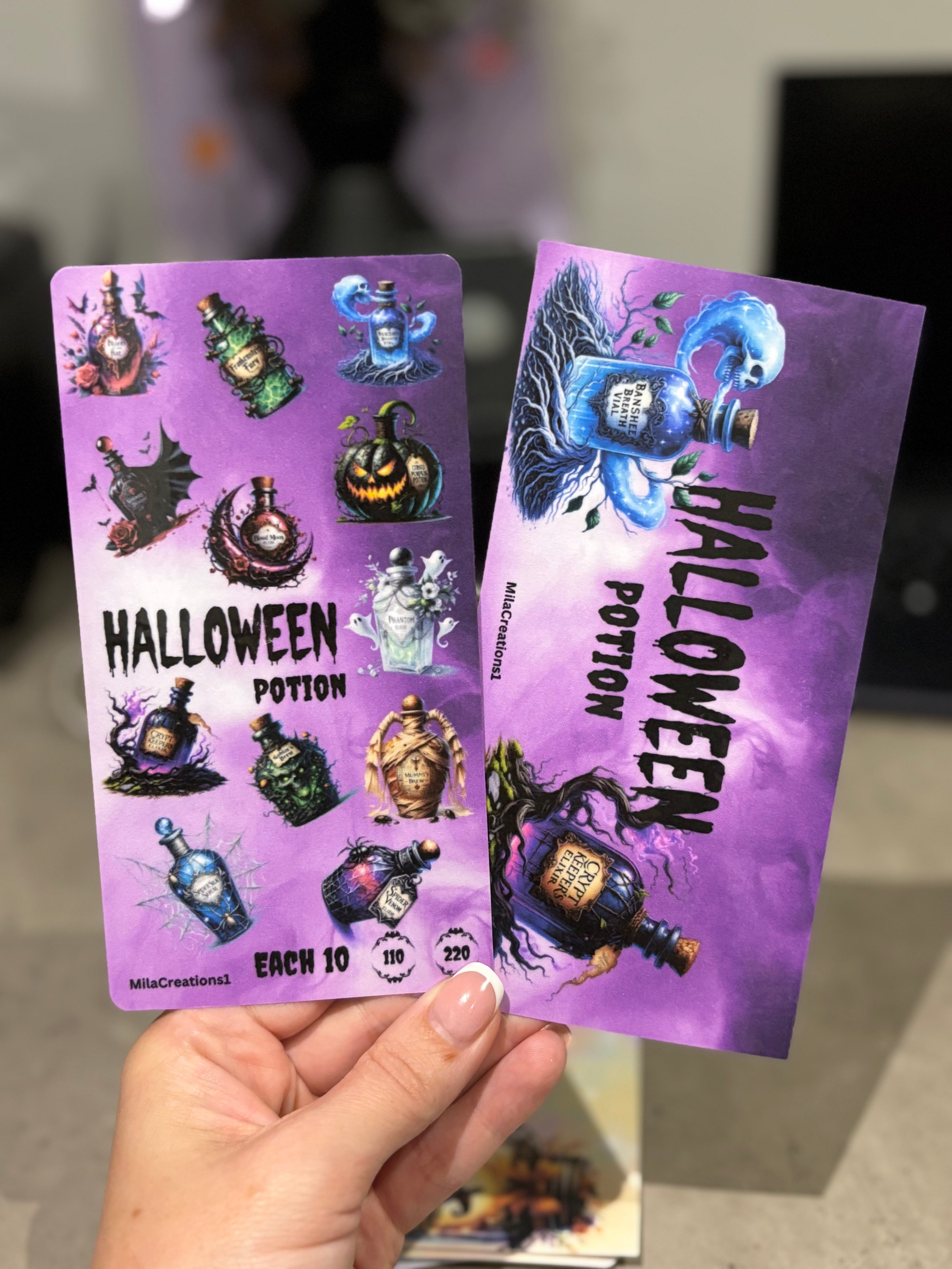 Halloween potions
