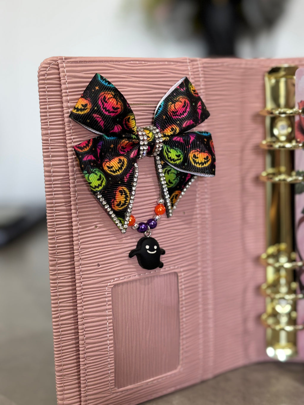 Halloween bow (ghost)