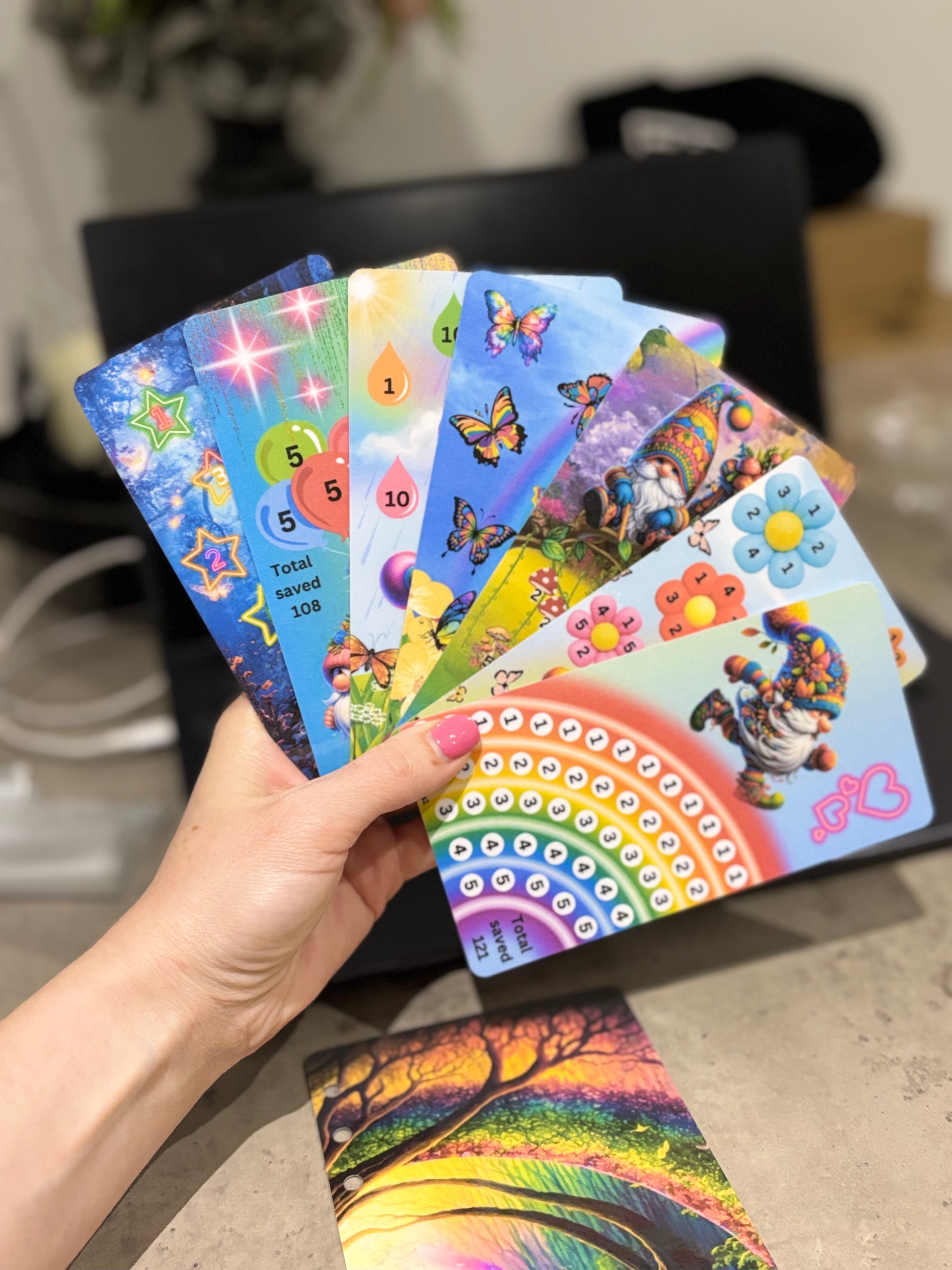 Rainbow gnome theme challenges (bundle of 7 trackers)