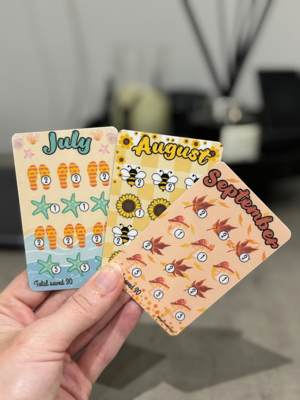 12 months pocket challenges