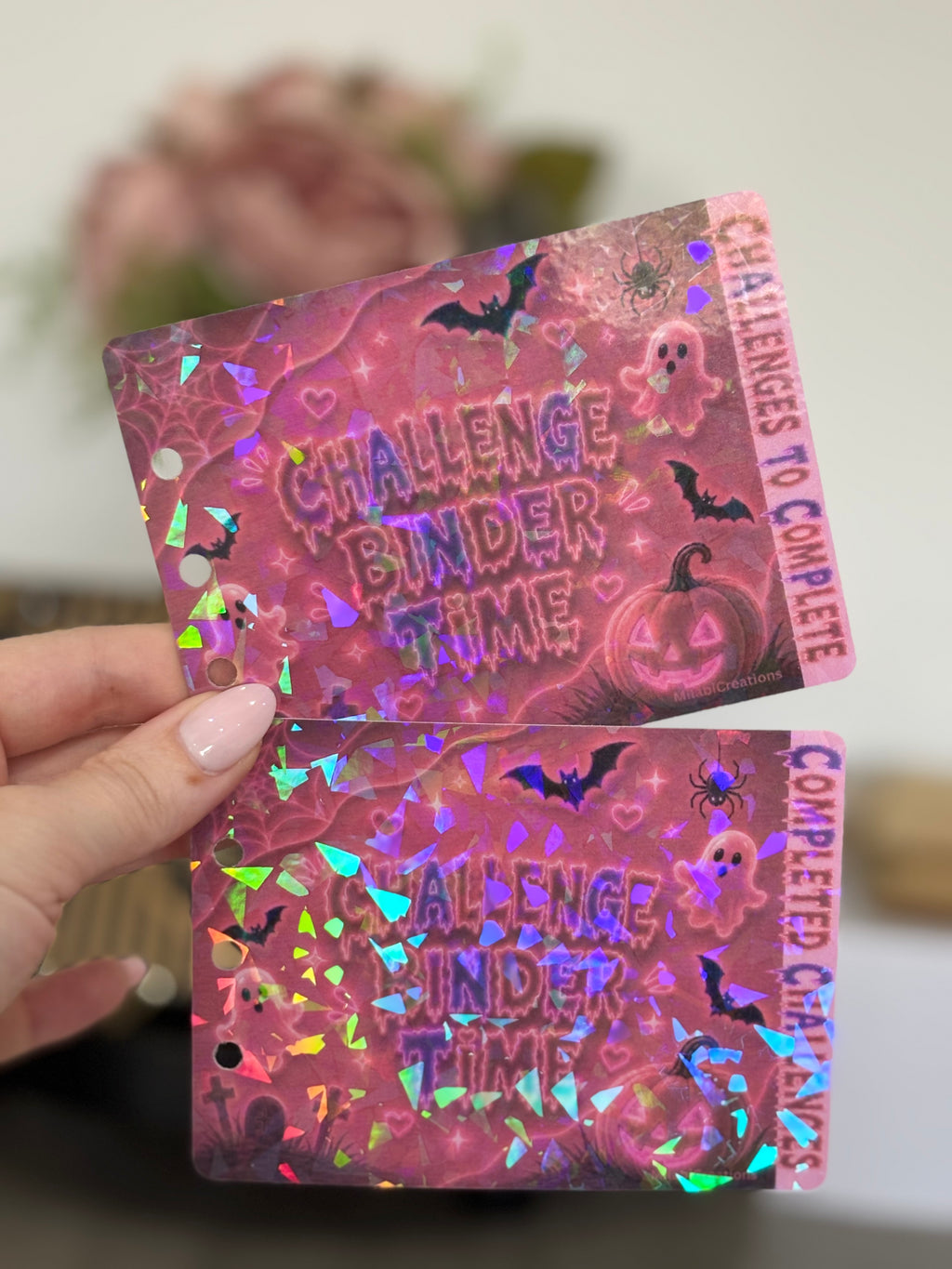 Spooky Challenge binder time dashboards set of 3