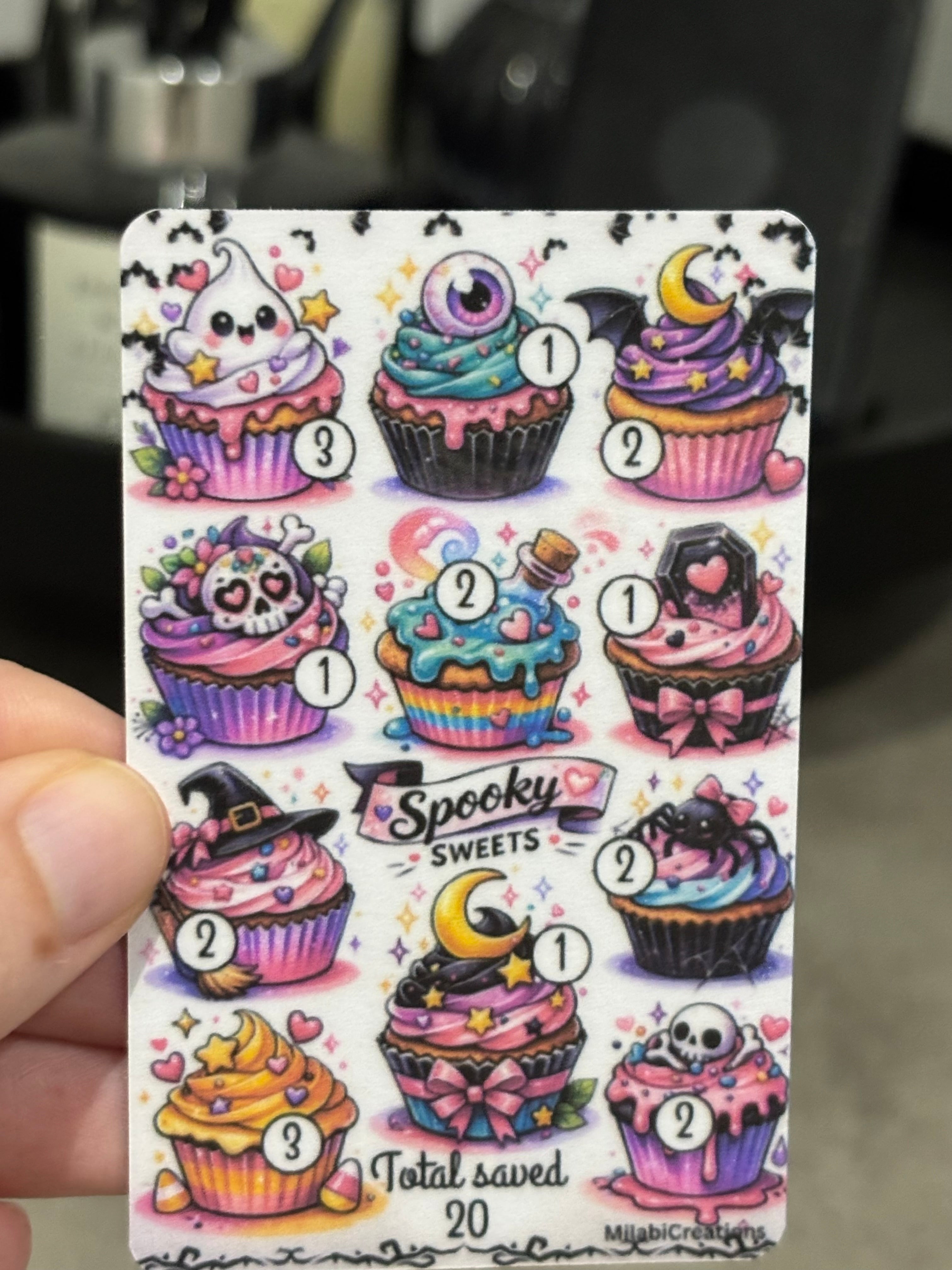 Spooky sweets pocket challenge
