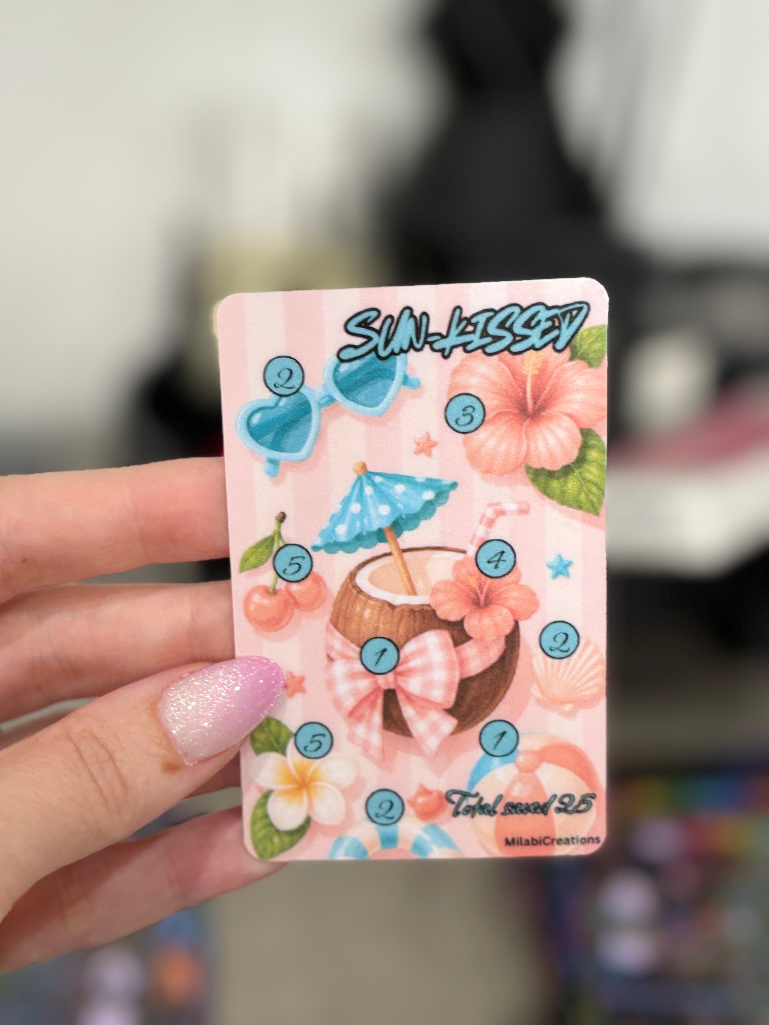 Sun kissed pocket challenge