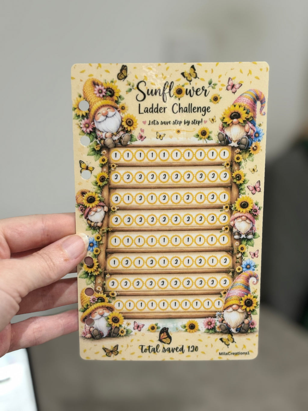 Sunflower ladder