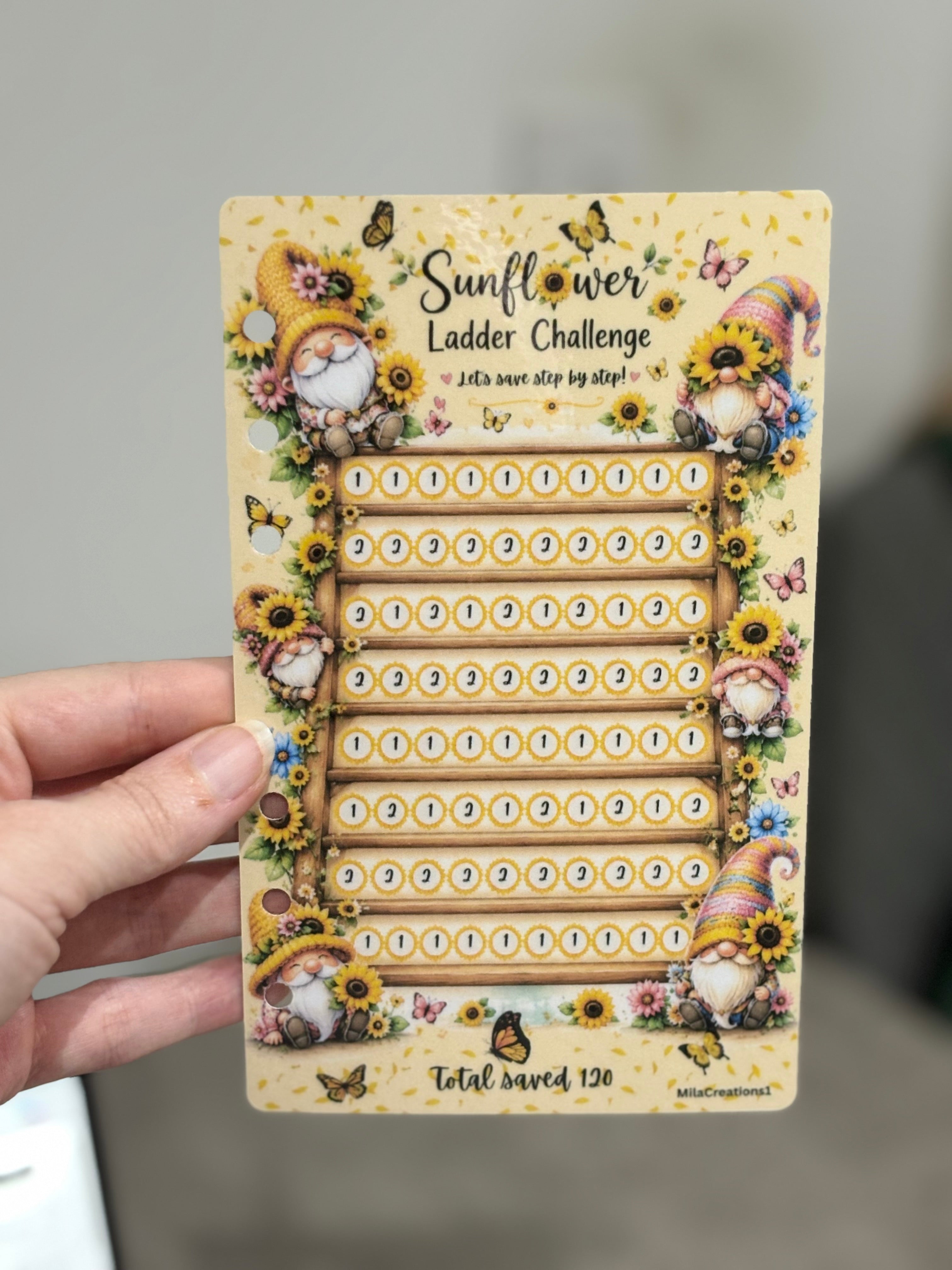 Sunflower ladder