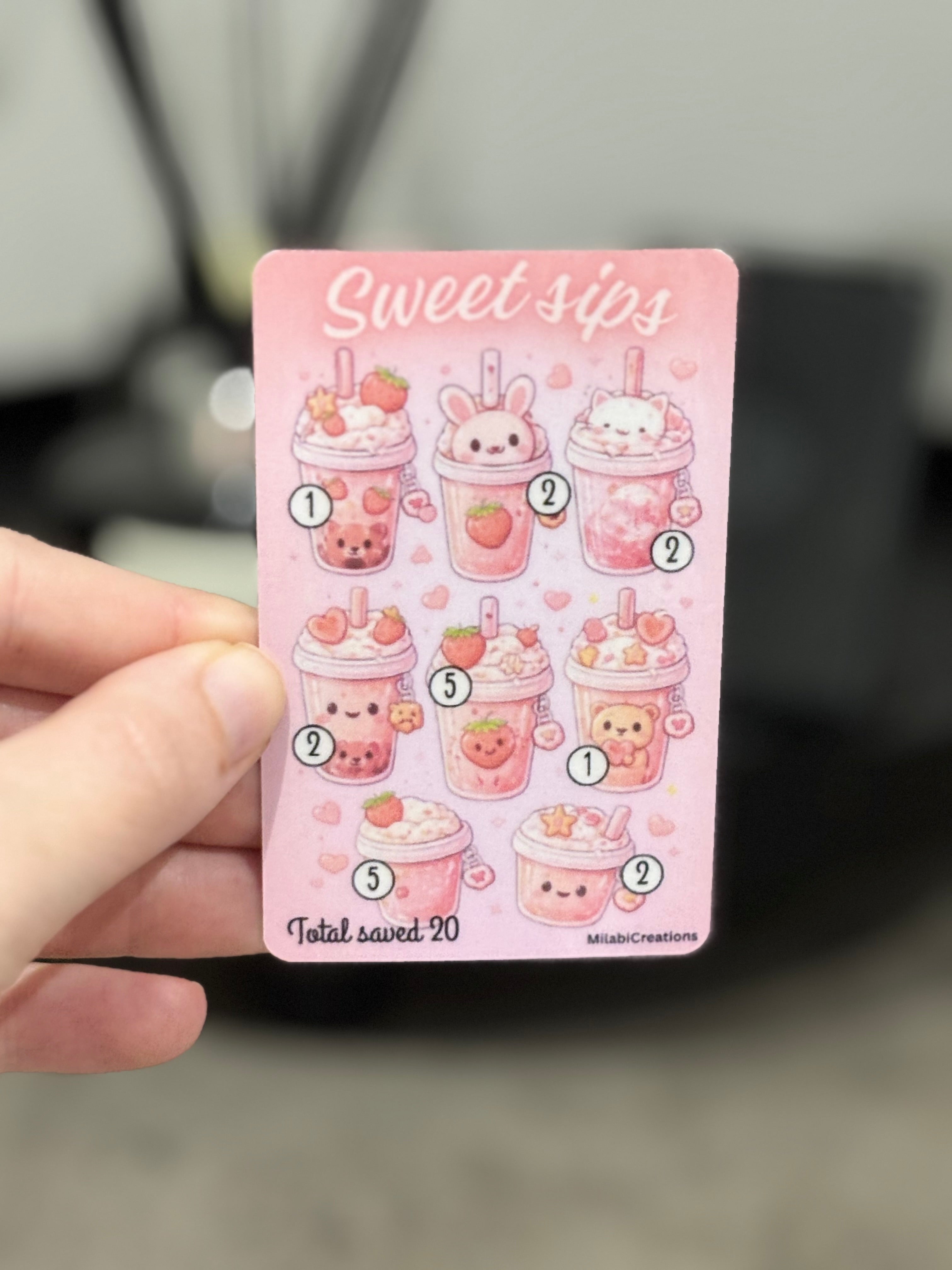 Sweet sips pocket challenge