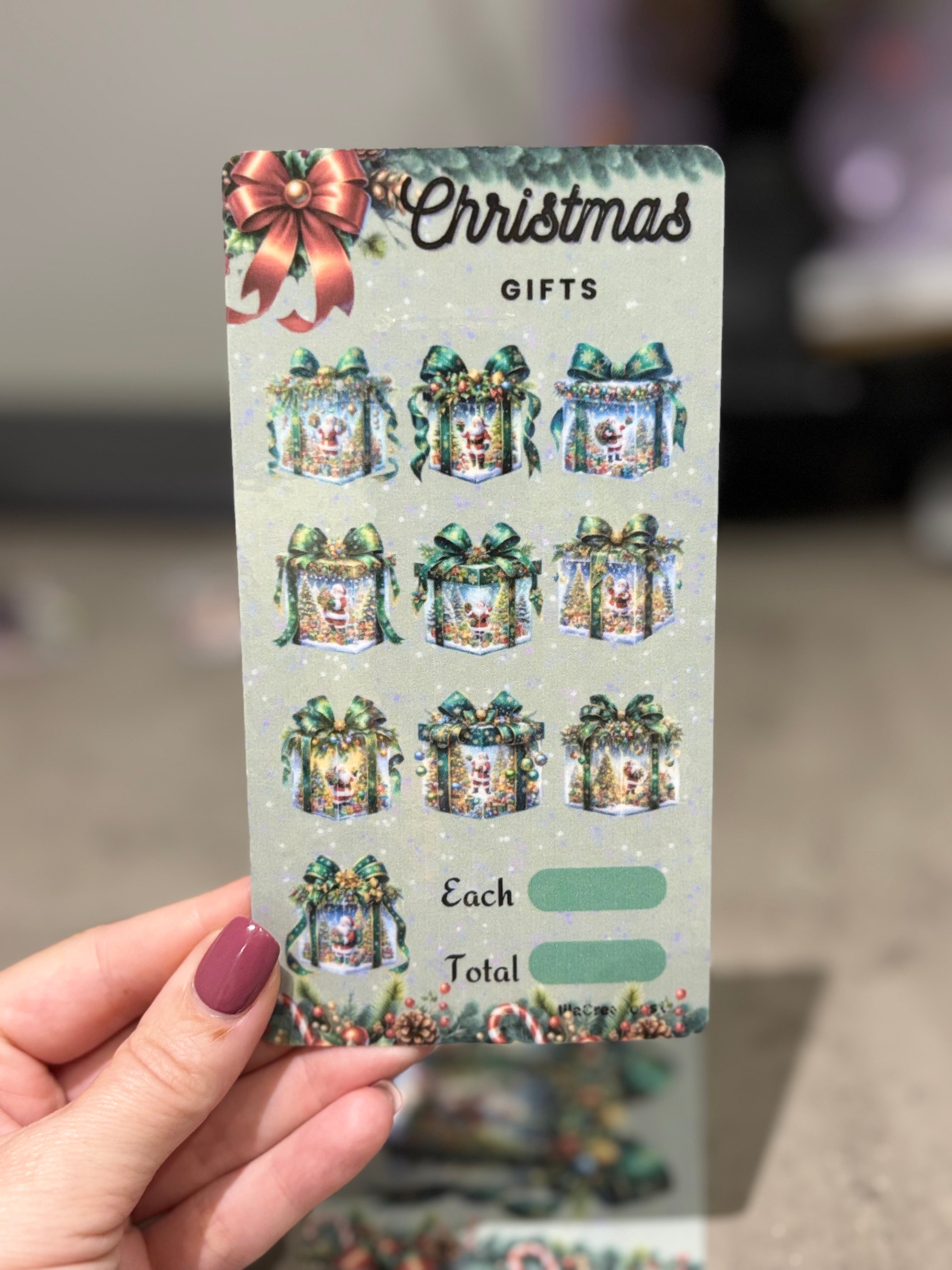 Christmas gifts