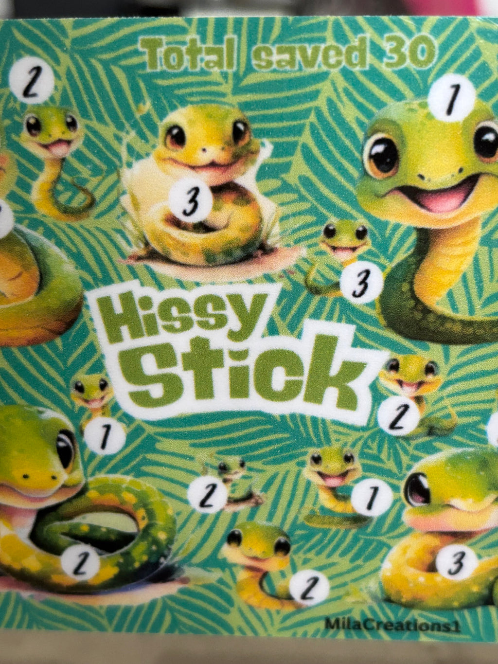 Hissy stick