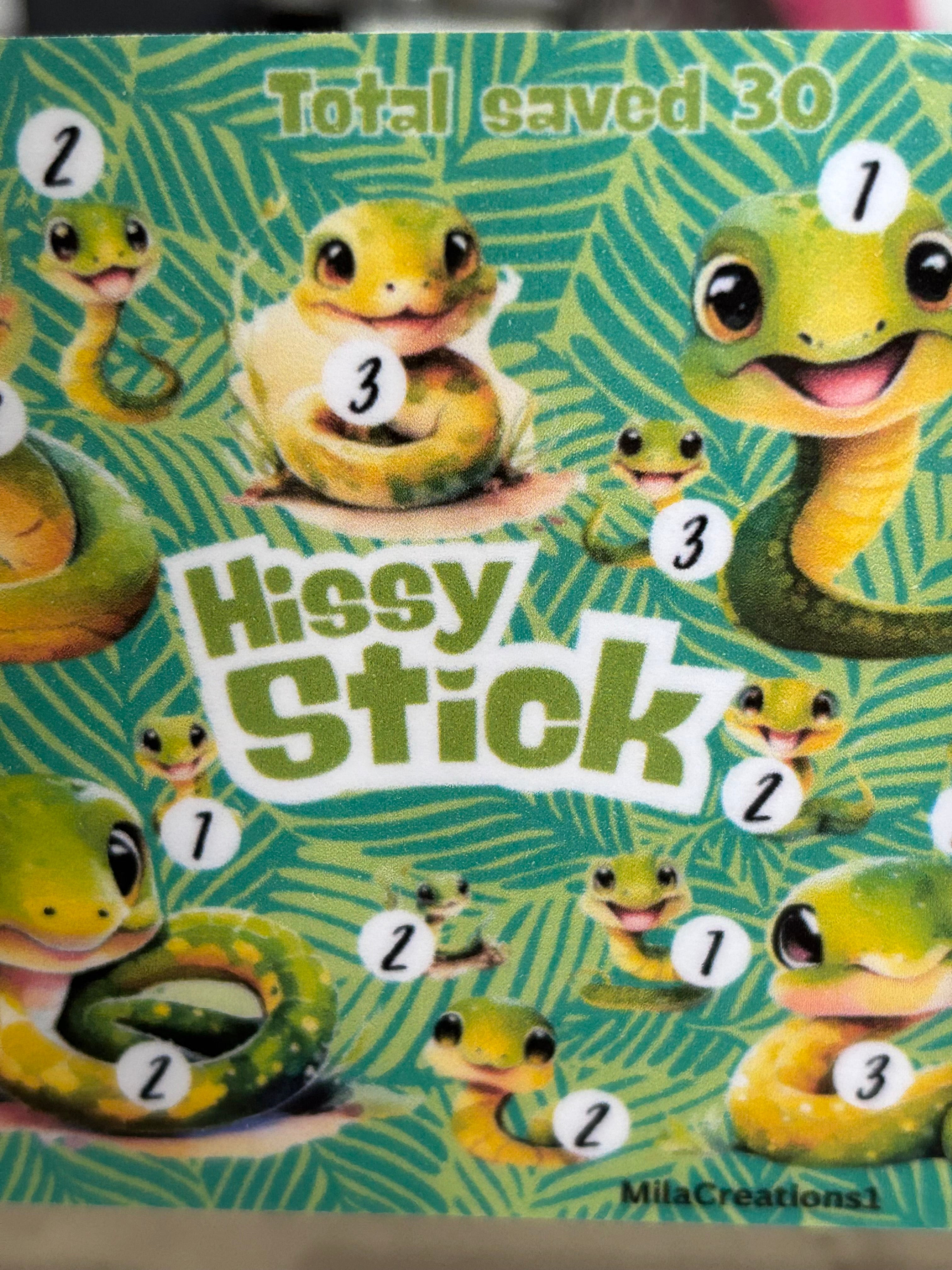 Hissy stick