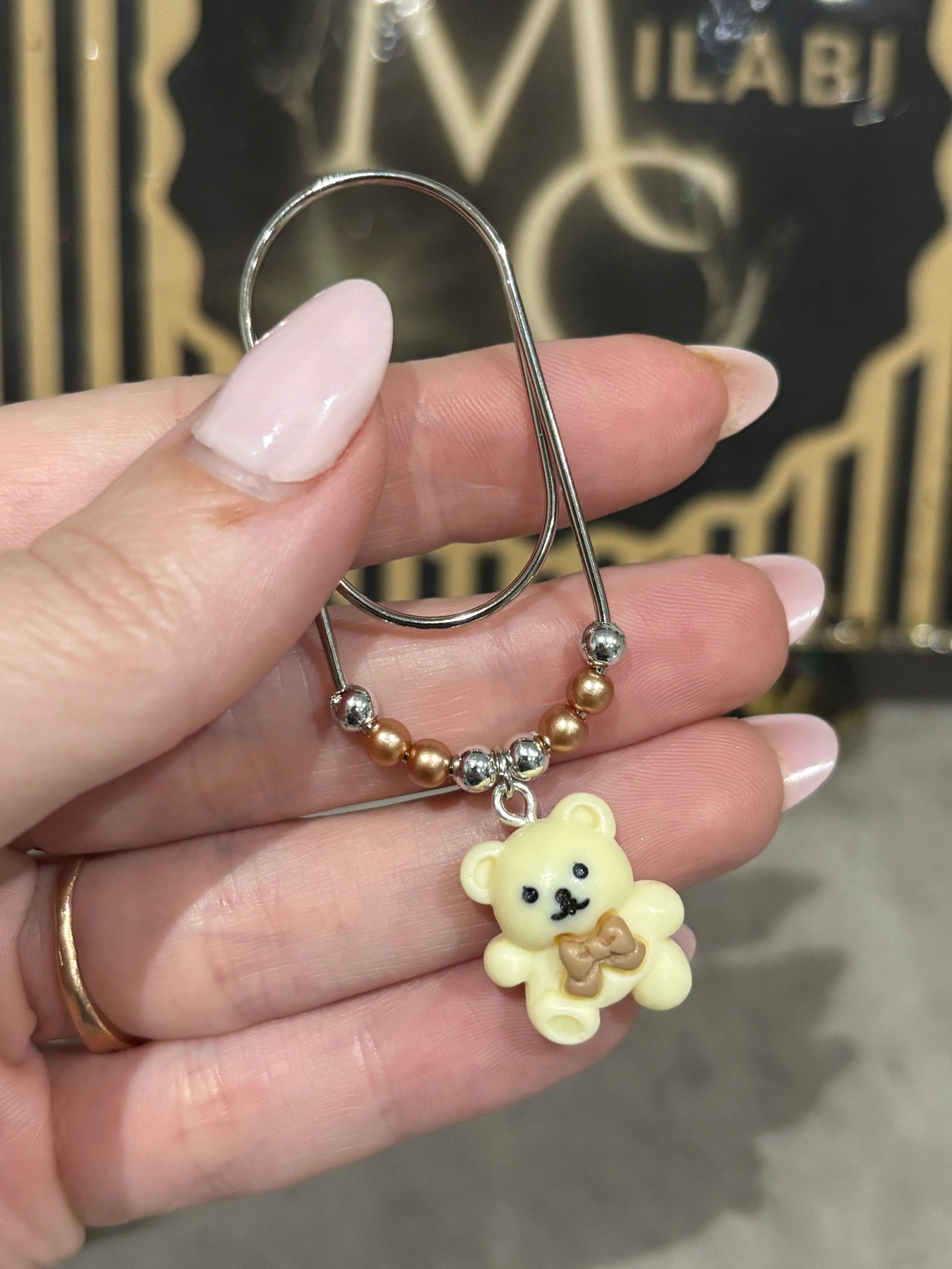 Cream Teddy bear