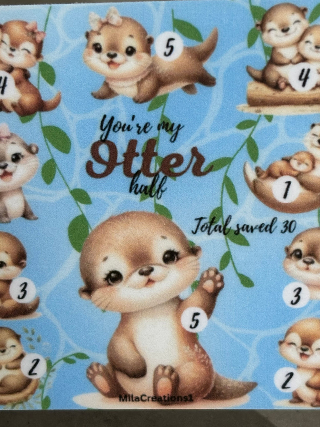 You’re my otter half