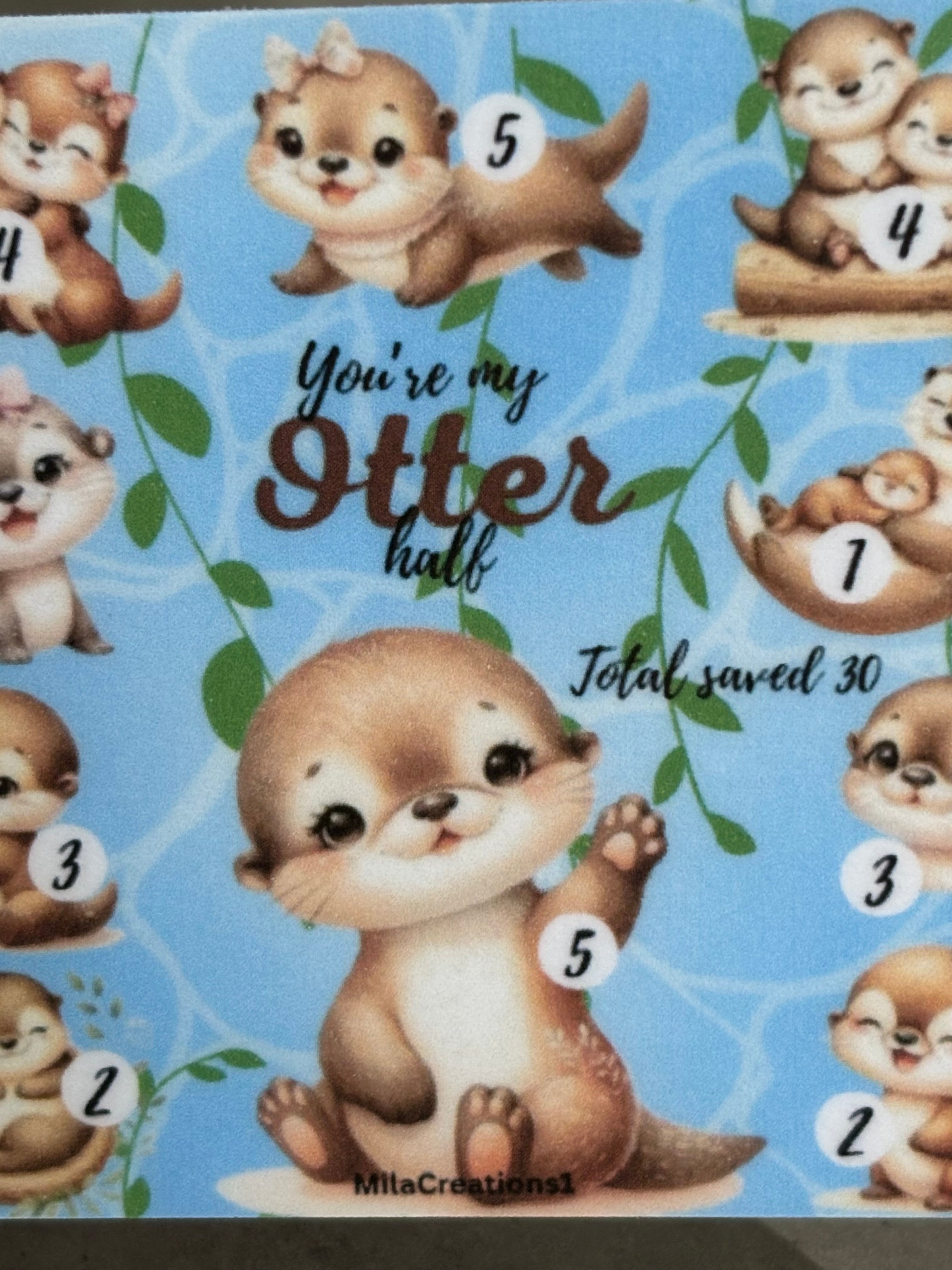 You’re my otter half
