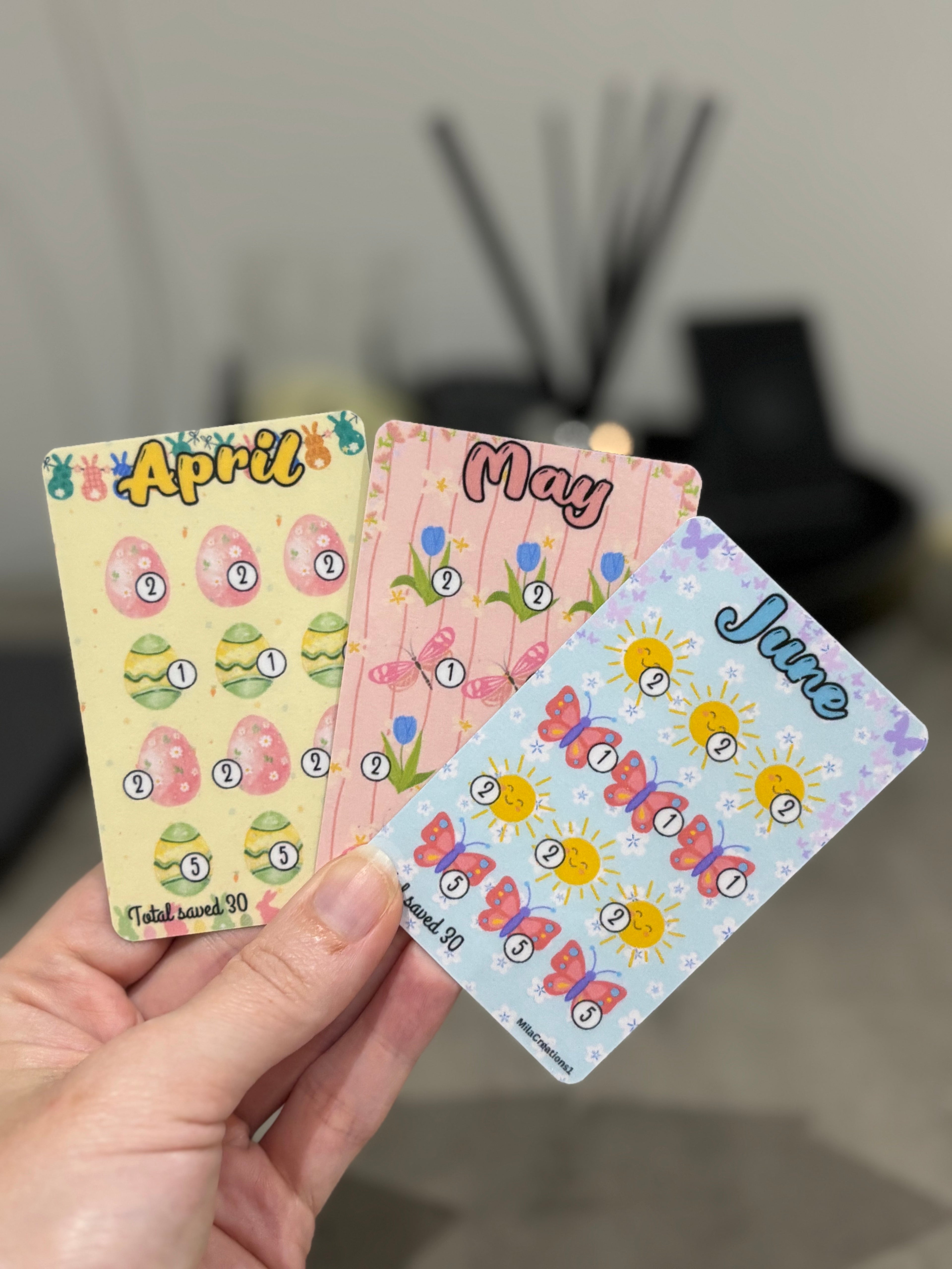 12 months pocket challenges