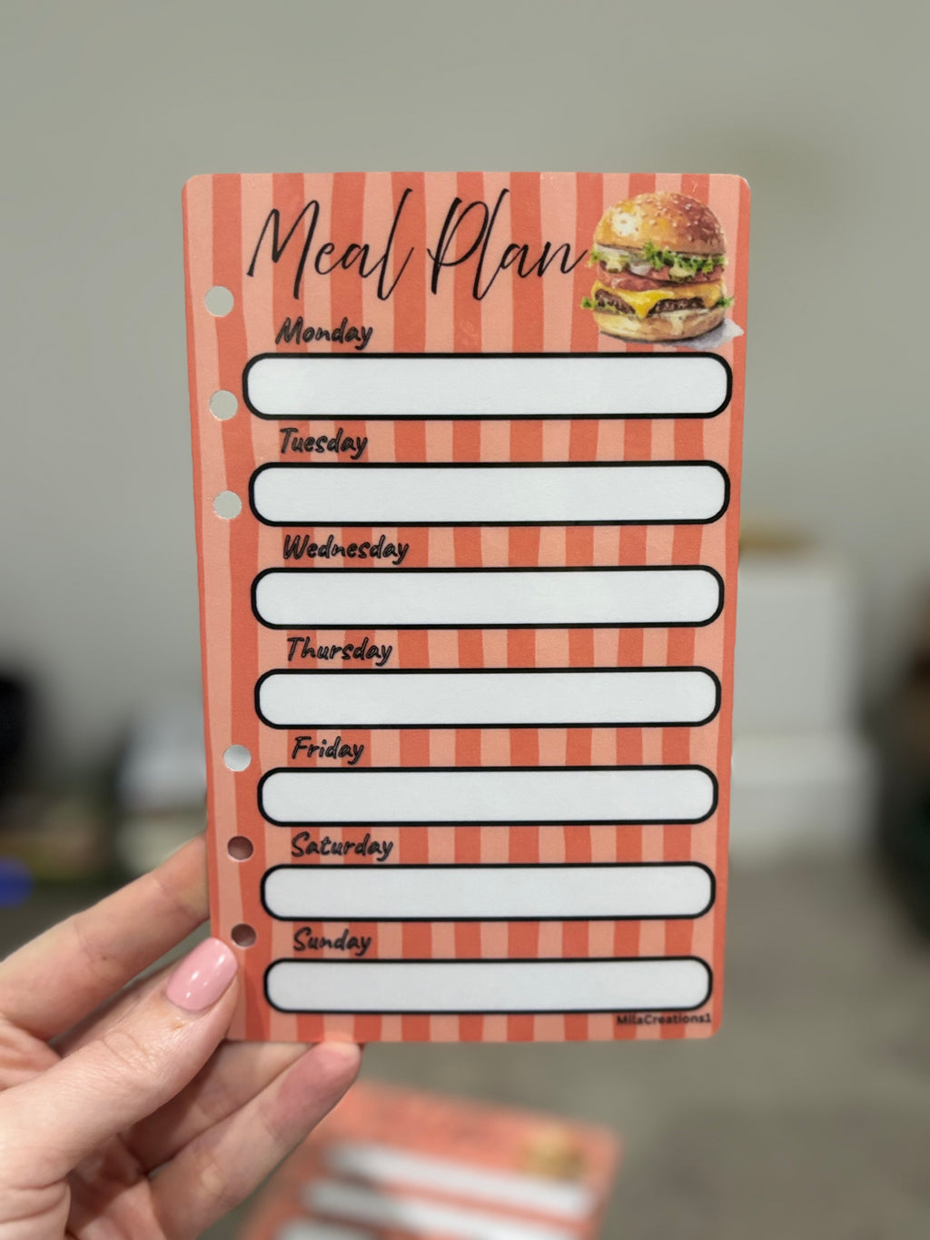 Meal plan