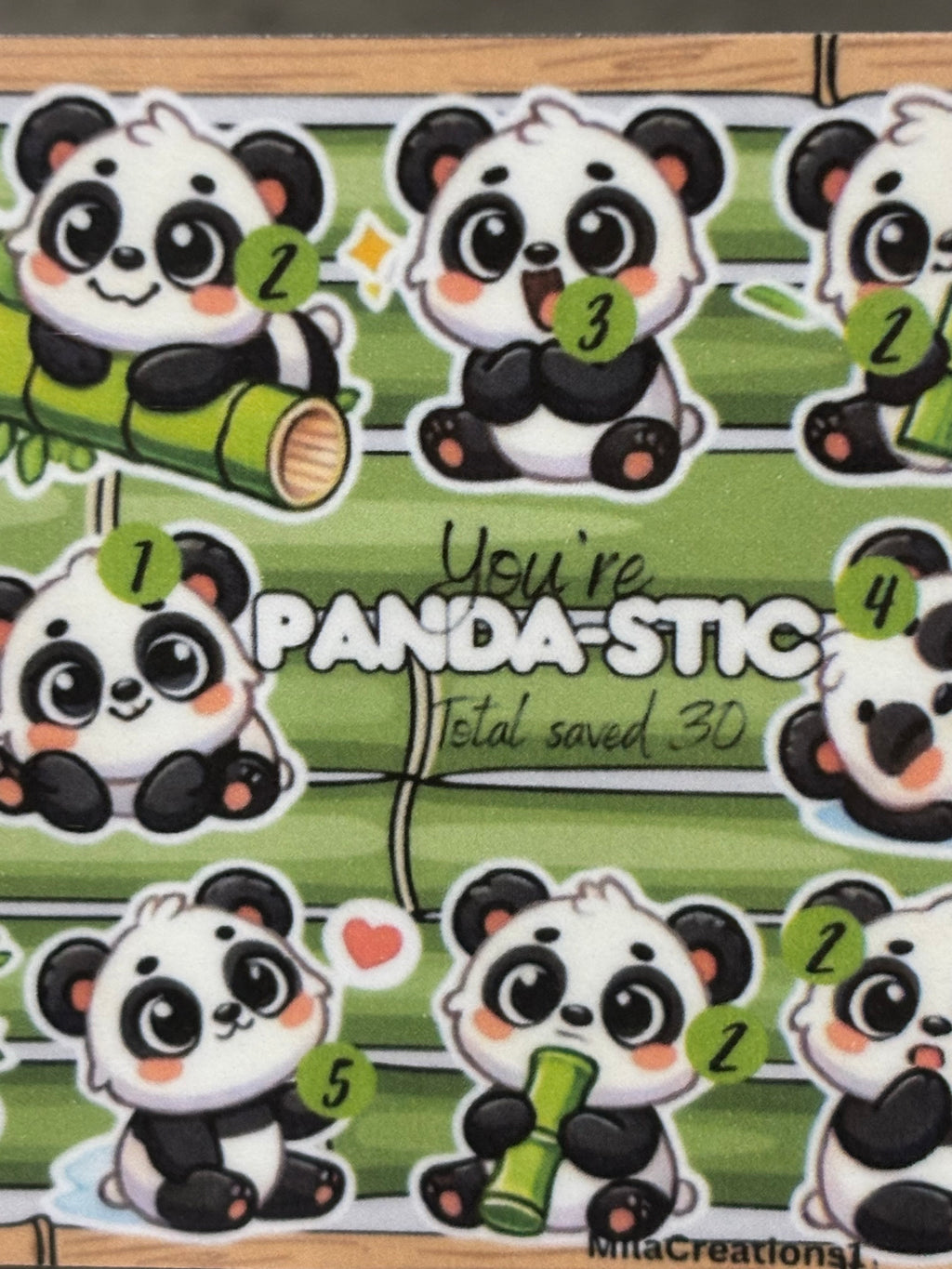 You’re panda-stic