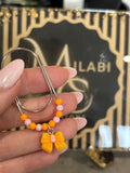 Candy orange bow