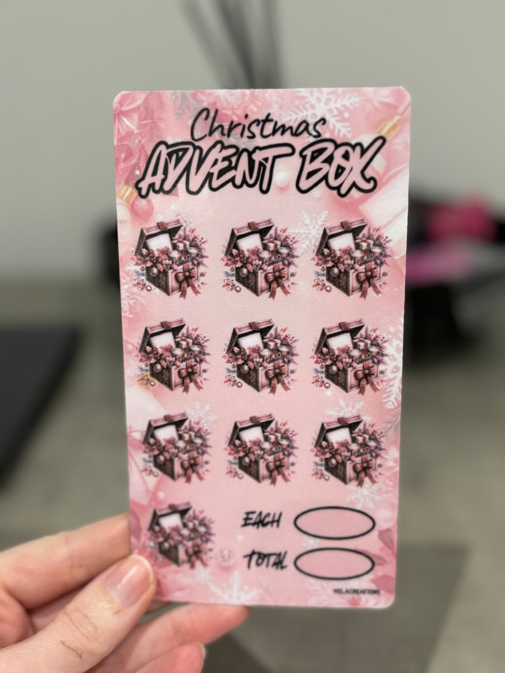 Christmas Advent box