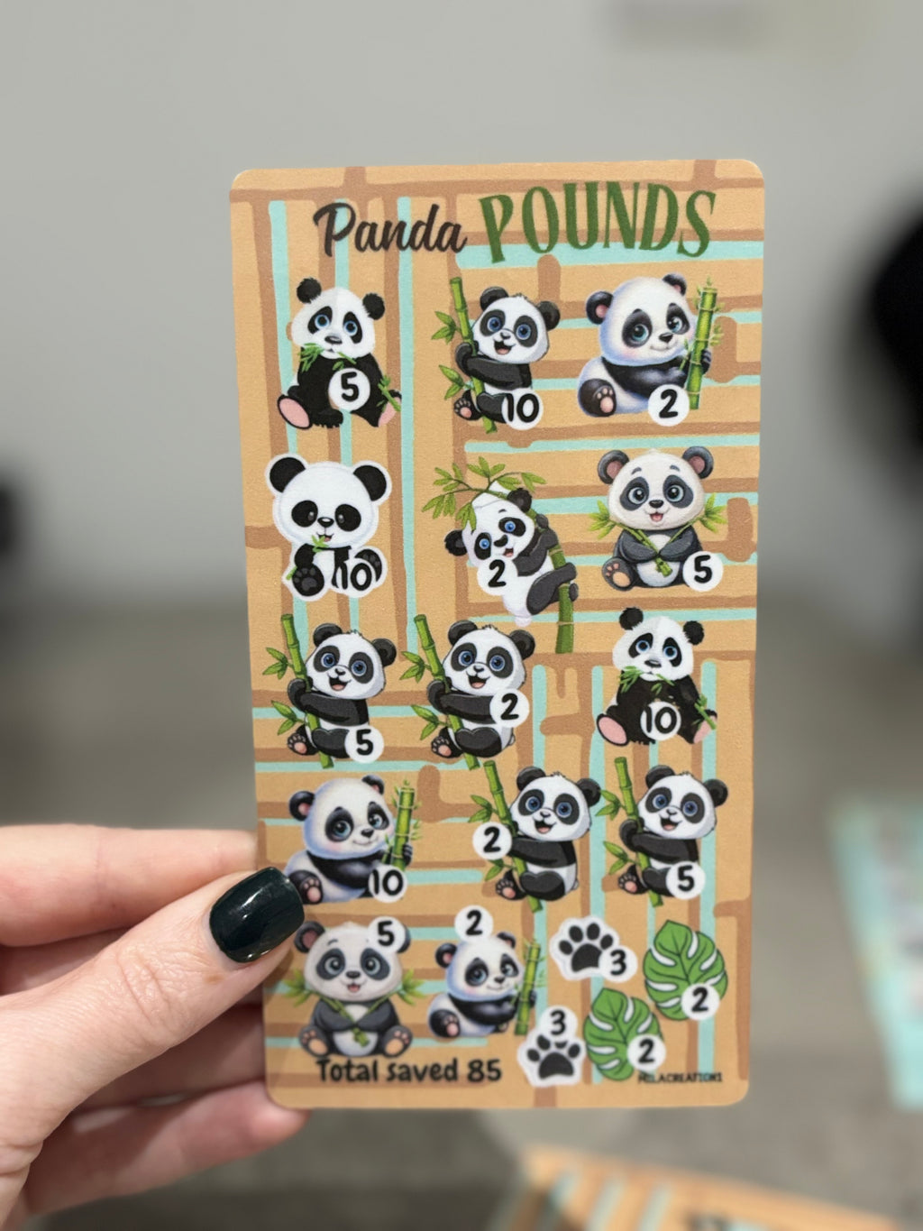 Panda pounds