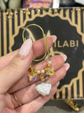 Starry heart (white)