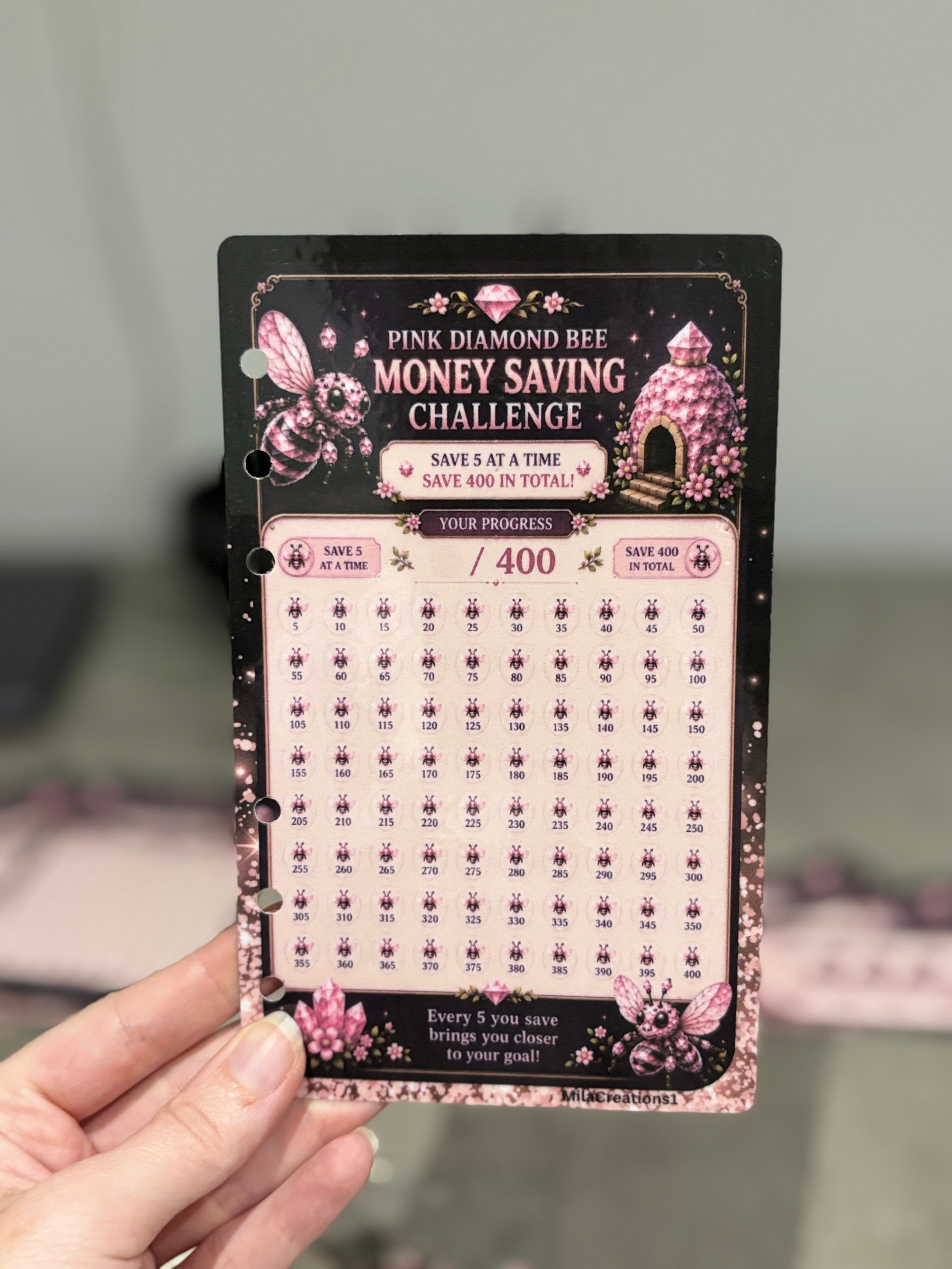 Pink diamond bee